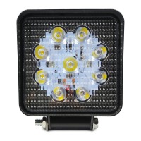 Фара светодиодная «4x4» (9 LED, 10W, 10-30V, 105*105*45 мм)