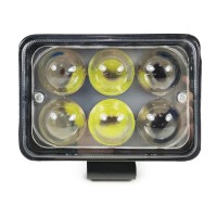 Фара светодиодная «4x4» (узкий фокус, 6 LED, 7W, 10-30V, 110*76*45 мм)