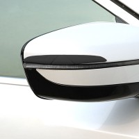 Защитные накладки на автомобильный бампер и двери, противоударные (чёрные, 148*16*8 мм, 4 штуки в наборе)