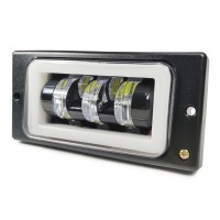 Фары противотуманные для ВАЗ 2110 (светодиодные, 5 LED + ходовые огни, 50W)