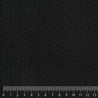 🔴 Жаккард «Штрих-3» на поролоне черный остаток 145*99 см вырезан кусок 31*34 (#13842, -40%) #88