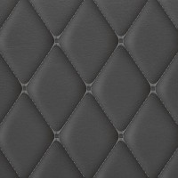 🔴 Экокожа стёганая «intipi» Diamond светло-серый/серый, 135*30 см брак не большой дефект по центру (#15079, -50%) #270