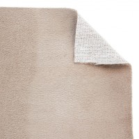 🔴 Замша искусственная «Antara» бежевая, ширина 1,5 м., остаток 60 см (#9931, -30%) #683