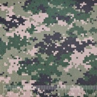 Потолочная ткань «HUNTER» на войлоке (камуфляж цифра, сетка, ширина 1,7 м., толщина 2,3 мм.)