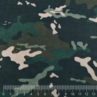 Потолочная ткань «HUNTER» на поролоне 3 мм с подложкой (камуфляж, велюр, ширина 1,65 м.)