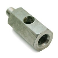 Штуцер тройник 1/8 NPT → 1/4 NPT