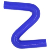 Силиконовый армированный гиб Z-образный Ø27 мм