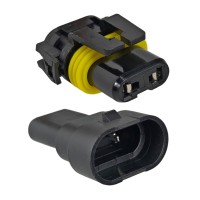 Нагрузочный резистор 50W/6 Om, обманка для светодиодных ламп HB4 9006 с улучшенной теплоотдачей (2 шт)