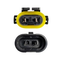 Нагрузочный резистор 50W/6 Om, обманка для светодиодных ламп HB4 9006 с улучшенной теплоотдачей (2 шт)