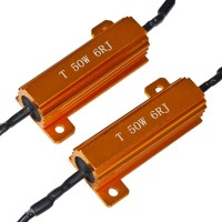 Нагрузочный резистор 50 W/6 Om, обманка для светодиодных ламп (2 шт)