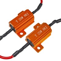 Нагрузочный резистор 25 W/8 Om, обманка для светодиодных ламп (2 шт)