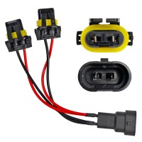 Разъем разветвитель для автомобильной фары c HB4/9006 на 2 HB4/9006