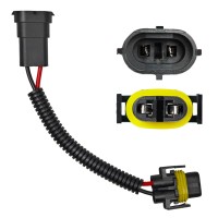 Разъем удлинитель для ламп H11 папа-мама