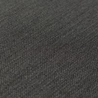 Жаккард оригинальный «Однотонный» на поролоне (антрацит, ширина 1,66 м., толщина 3 мм.) огневое триплирование