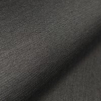 Жаккард оригинальный «Однотонный» на поролоне (антрацит, ширина 1,66 м., толщина 3 мм.) огневое триплирование