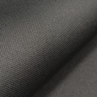 Жаккард оригинальный «Однотонный» на поролоне (антрацит, ширина 1,76 м., толщина 3 мм.) огневое триплирование