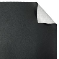 🔴 Экокожа оригинальная (чёрная, ширина 1,7 м., толщина 1,1 мм.) остаток (#22738, -30%) #794