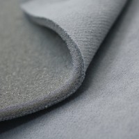 🔴 Потолочная ткань «Micro» на поролоне 3 мм (серый холодный, велюр, ширина 1,7 м.) ОСТАТОК (#13541, -35%) #897