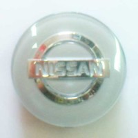 Колпачек колеса "Nissan fenghen" (60мм) серый Ni-4