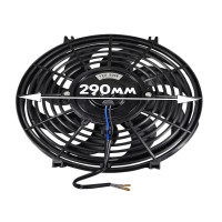 Электровентилятор радиатора Ø295 80 W (10″, загнутые лопасти)