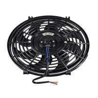 Электровентилятор радиатора Ø295 80 W (10″, загнутые лопасти)