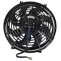 Электровентилятор радиатора Ø295 80 W (10″, загнутые лопасти)