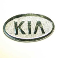 Эмблема «KIA» (100*56 мм) хром