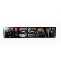 NISSAN (original) черный планка (38*182)