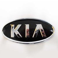 Эмблема «KIA» (115*58 мм) черная