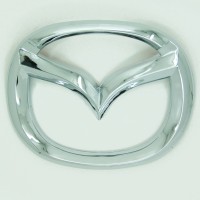 Эмблема «MAZDA» (76*62 мм) вогнутая