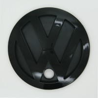 Эмблема «VW» (90 мм) черная