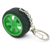 Брелoк «Колесо Type №2» (зеленый диск)