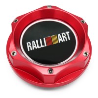 Крышка масляной горловины «RALLI ART-2» для MITSUBISHI (красная)