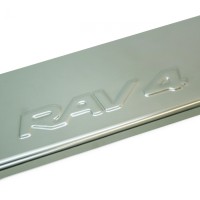 Накладки на пороги Toyota RAV-4 штамп