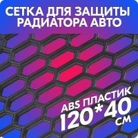 Сетка пластиковая для защиты радиатора «belais» сота маленькая 7*17 мм (120*40 см, C)