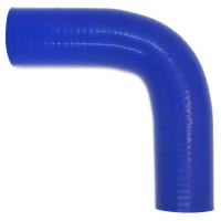 Силиконовый патрубок 90° Ø50 мм 150/150 (BLUE)