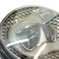 Фары светодиодные противотуманные 17W 6000K+ходовые огни 5W 90*43*90 мм 12/24V (Toyota,Ford,Nissan)