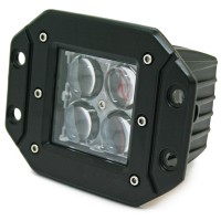 Фара светодиодная «4x4» (узкий фокус,4 диода 16W, линза 122*70*90) 12/24V