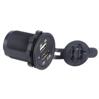 Панель 2*USB «Kombi» (1A, 2.1A, 5V)