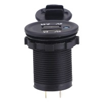 Панель 2*USB «Kombi» (1A, 2.1A, 5V)