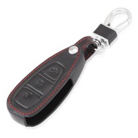 Чехол ключа кожаный для Ford Focus 2,3,4, MK (2,3,4), Kuga, Mondeo, Fusion, Ecosport, Fiesta (ТИП 1)
