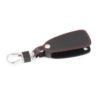 Чехол ключа кожаный для Ford Focus 2,3,4, MK (2,3,4), Kuga, Mondeo, Fusion, Ecosport, Fiesta (ТИП 2)