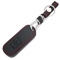 Чехол ключа кожаный для Mazda 2, 3, 5, 6, CX-3, CX-5, CX5, CX-7, CX7, CX-9, RX8 (2 кнопки)
