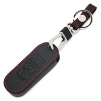 Чехол ключа кожаный для Mazda 2, 3, 5, 6, CX-3, CX-5, CX5, CX-7, CX7, CX-9, RX8 (3 кнопки)