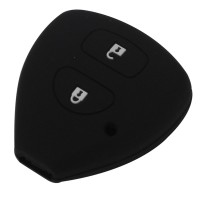 Чехол ключа силиконовый для Toyota Corolla, Hilux, Vitz, Rav4, Aqua, Camry, Highlander, Prado