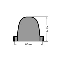 Заглушка для фары (универсальная 85 мм.)